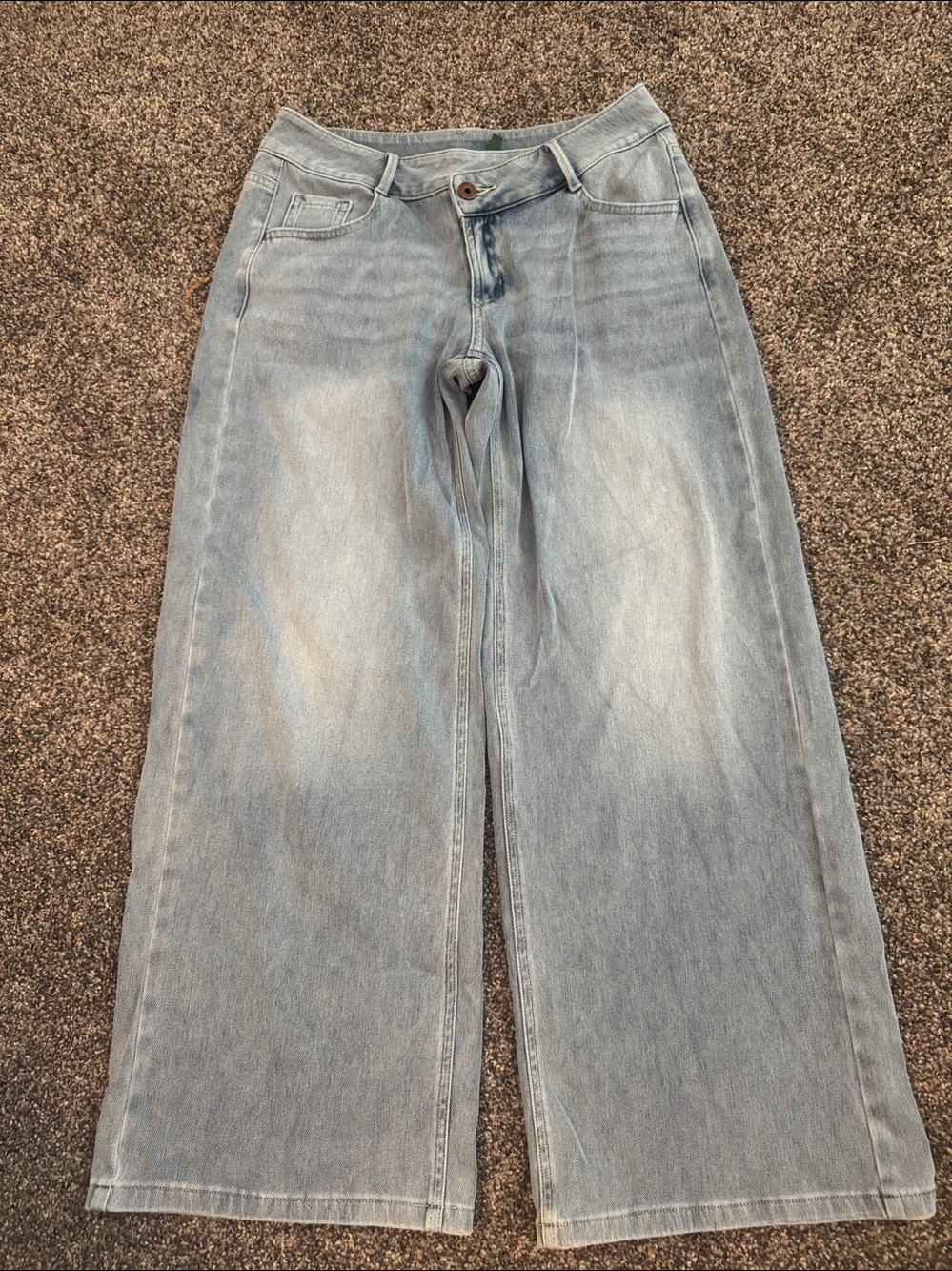 HALARA FLEX ASYMMETRICAL LOW RISE DENIM PANT SZ PETITE XS - Picture 4 of 4